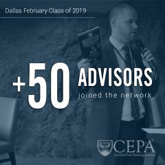 [Dallas, TX] EPI is Pleased to Welcome 50 New Advisors to the CEPA Community