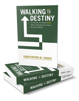 Walking to Destiny is the go-to book for business owners looking to transition their business and wealth successfully