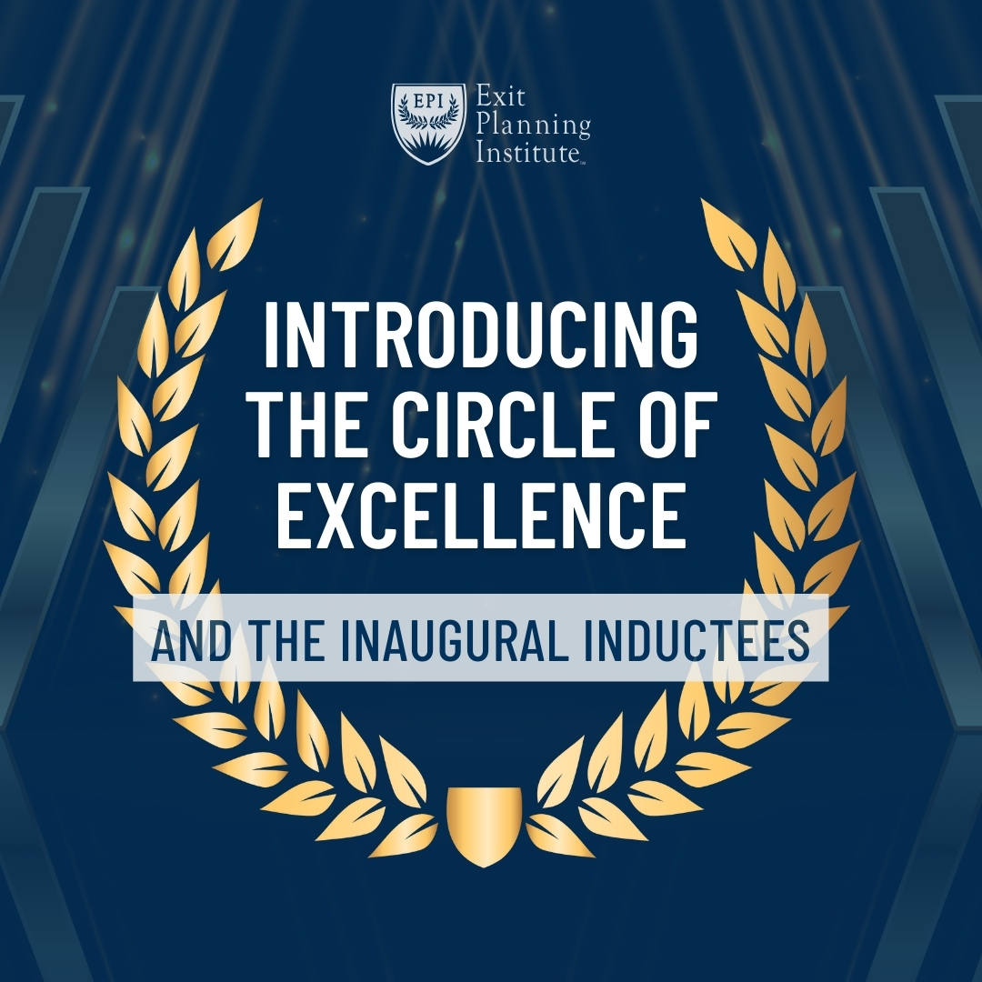 gold wreath with text that mentions the announcement of the inductees