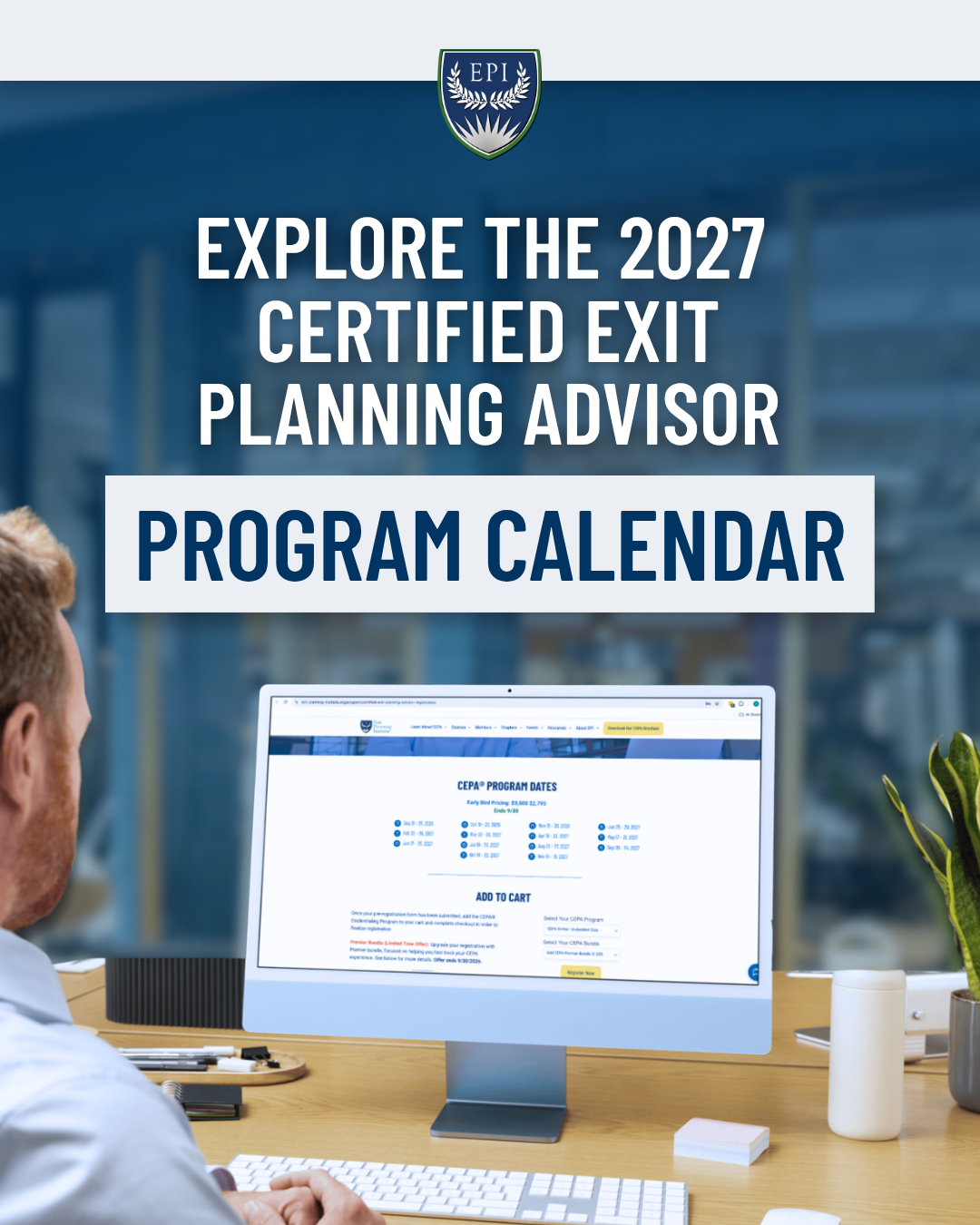 Explore the 2027 Certified Exit Planning Advisor Program Calendar